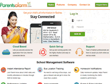 Tablet Screenshot of parentsalarm.com